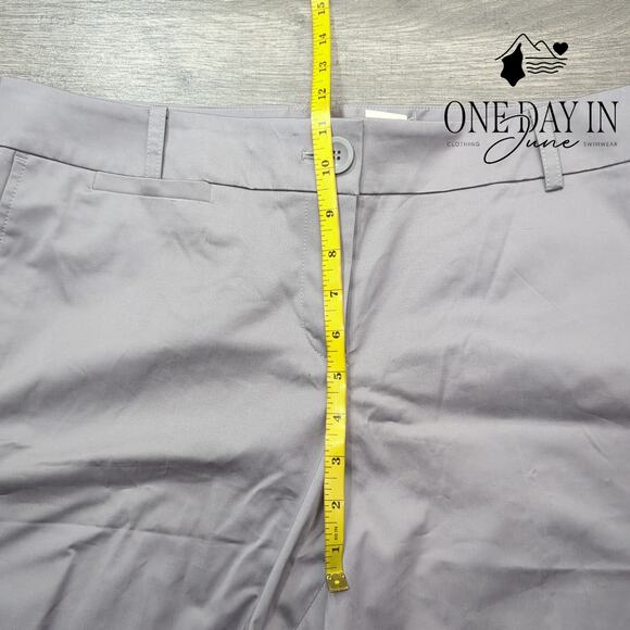 Loft Flat Front Shorts Size 12 - Picture 4 of 7